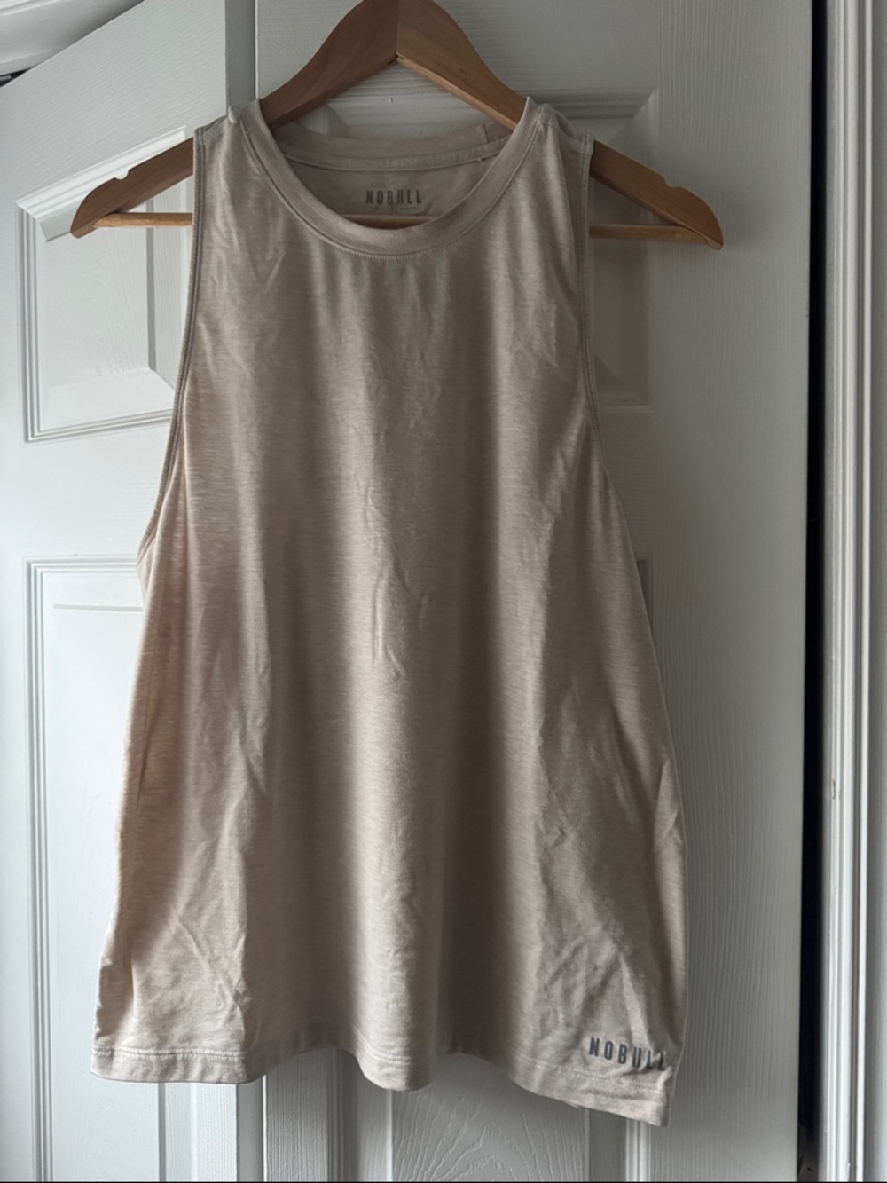 NOBULL Women's Beige Muscle Tank